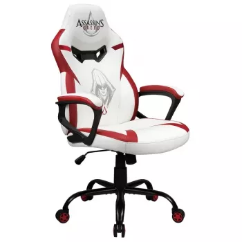 Silla de oficina Subsonic SA5573-AC1 asiento acolchado respaldo acolchado blanco