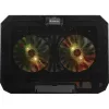 Base refrigeradora para portátil DEFENDER NS-510 con 2 ventiladores, 2 puertos USB e iluminación RGB