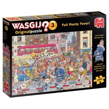 Puzle Jumbo Wasgij Original 3- 3 Full Monty Fever 1000 piezas (81923)