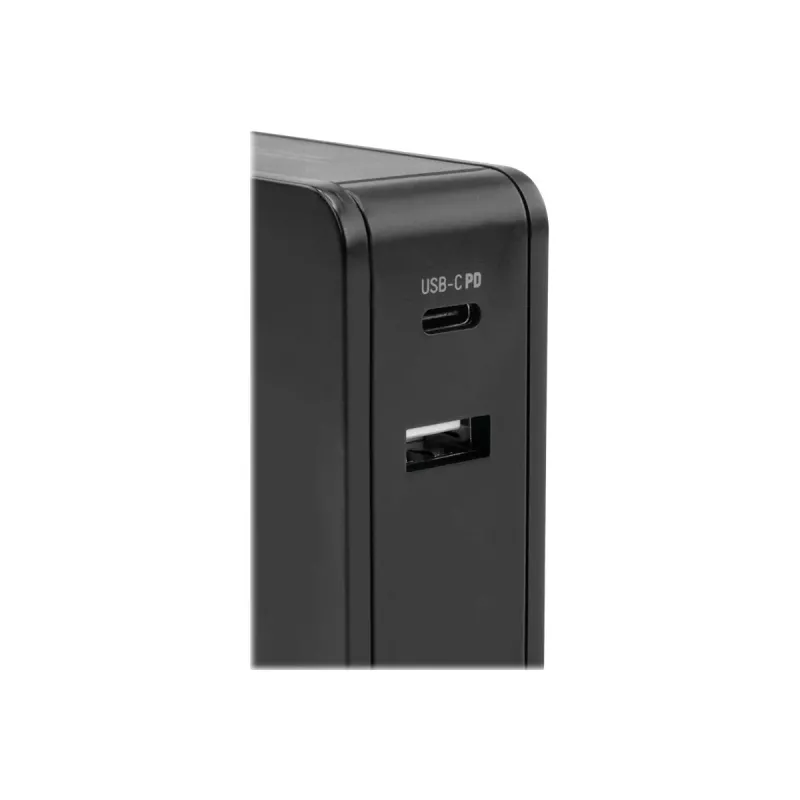 ANSMANN 247PD - fuente de alimentación - 45 vatios - 4700 mA - PD, QC 3.0 - 2 puertos de salida (USB, USB-C) - negro (1001-0095)