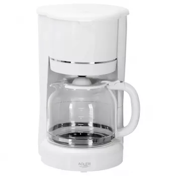 Cafetera de filtro Adler AD 4383w para café molido 1,5 L blanca
