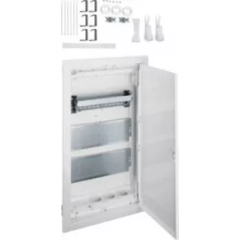 Hager VU36NW. Color del producto: blanco. Ancho: 348 mm, alto: 630,5 mm, fondo: 94,5 mm (VU36NW)