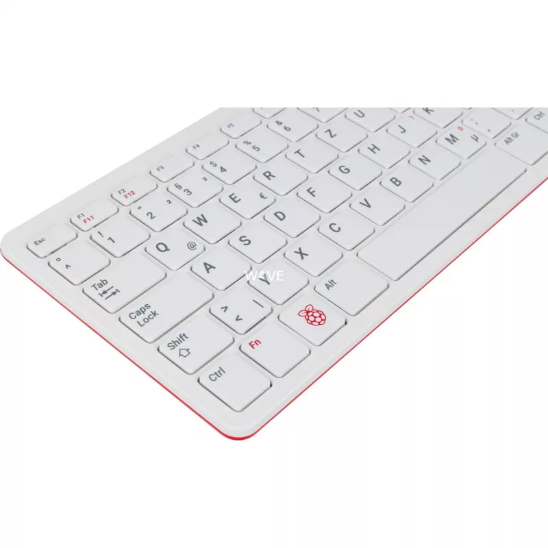 Teclado USB con cable Raspberry PI teclado DE RB-TASTA01W — conexión USB, distribución alemana