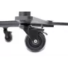 EDBAK TR51c-B carro para pantallas planas de 37–60 pulgadas, VESA hasta 600x400, altura regulable, carga máx. 80 kg, negro