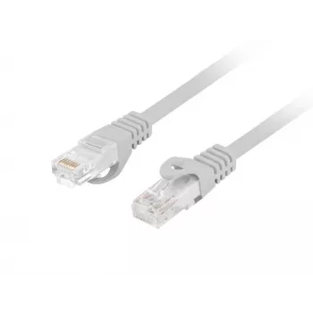 Cable de red LANBERG Cat6 U/UTP RJ-45 a RJ-45 2 m gris