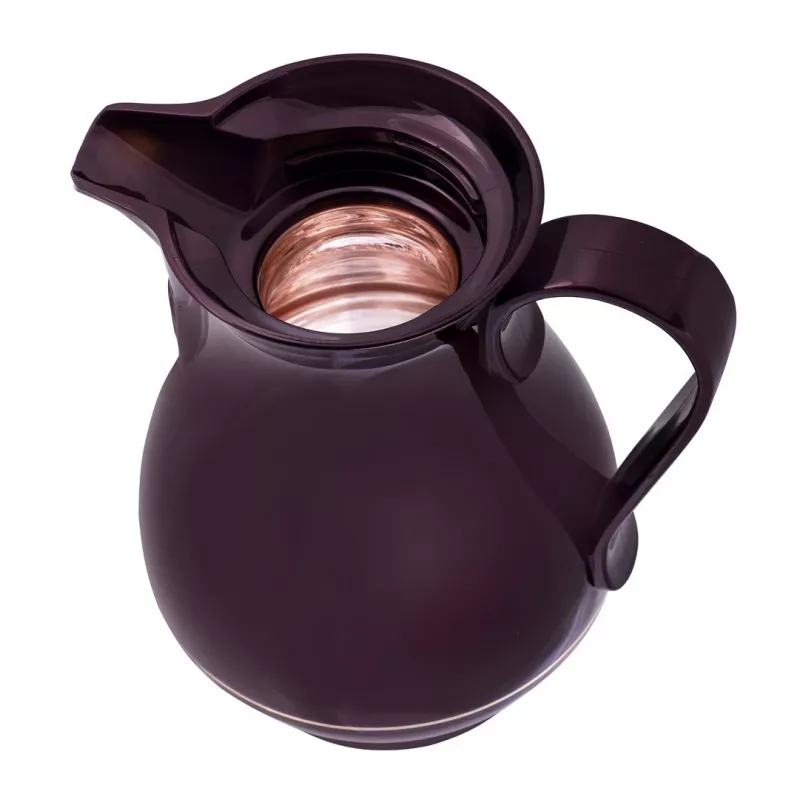 Botella isotérmica ROTPUNKT 330-16-04-0 1 L, rojo cereza, mantiene caliente 24 h, frío 36 h