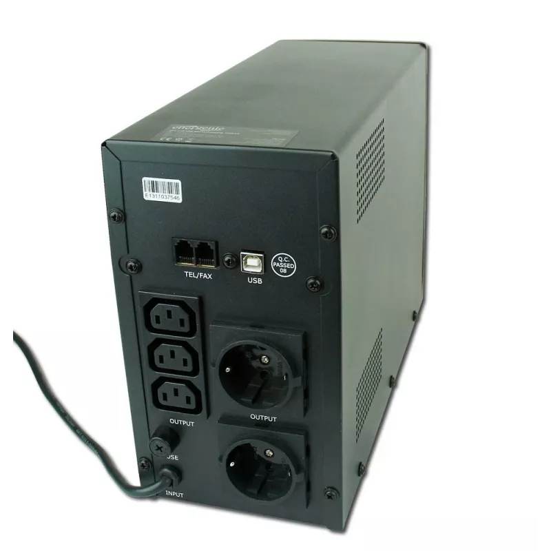 Gembird EG-UPS-033 SAI (sistema de alimentación ininterrumpida) Line-Interactive 1200 VA 720 W 3 salidas AC