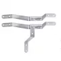 Soporte de montaje en mástil Extralink K250, 250 mm, con abrazaderas M8, acero, galvanizado