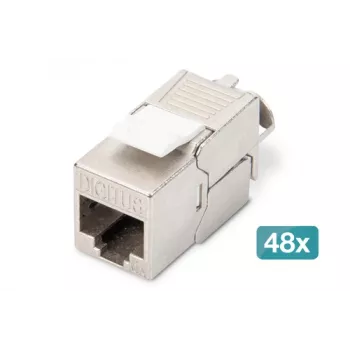 Módulo Keystone Digitus CAT 6A apantallado sin herramientas Módulo 48 uds.
