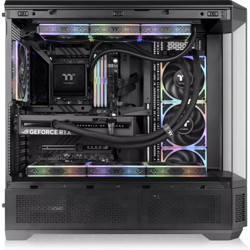 Caja de PC Thermaltake CA-11H-00F1WN-00 Full Tower Negra