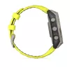 Garmin fenix 8 Solar Sapphire 47 mm reloj inteligente GPS, pantalla táctil de 3,3 cm (1,3") 260 x 260, Wi-Fi, titanio, correa de silicona amarilla/grafito, amarillo