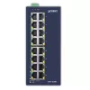 PLANET ISW-1600T switch de red no gestionado Fast Ethernet (10/100) azul