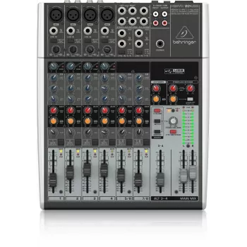 Mesa de mezclas Behringer Xenyx 1204USB 12 canales Gris