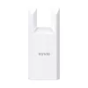 Repetidor de red TENDA T10 2,4 GHz Wi-Fi 4, 300 Mbit/s, 2 antenas externas, 1x RJ-45, blanco