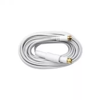 Cable coaxial Axing SFK 999-02 10 m blanco