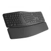 Logitech ERGO K860 - Teclado - Inalámbrico - 2,4 GHz, Bluetooth 5.0 - QWERTY - GB - Grafito