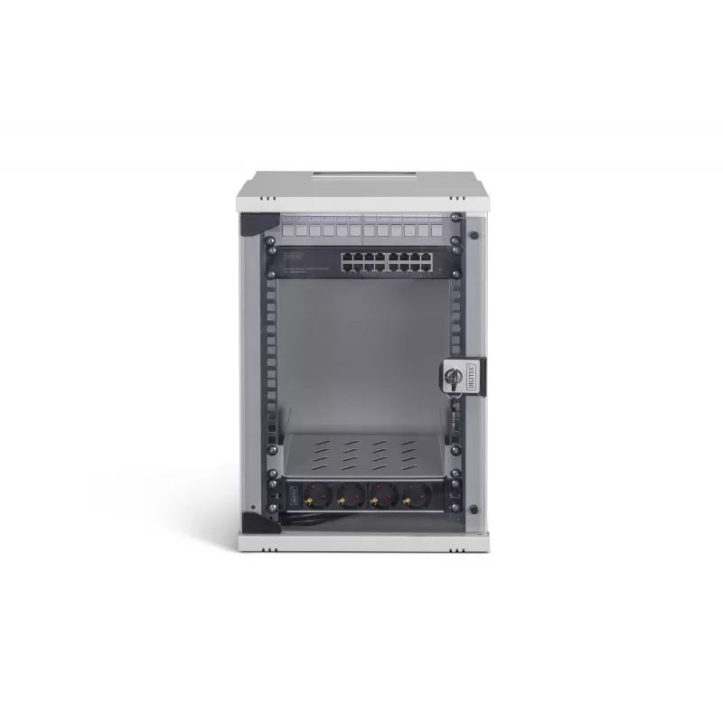 Rack de montaje en pared Digitus DN-49102-SET 9U 315 x 300 mm gris