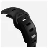Correa para reloj Nomad Tempo Band negra goma, 18 mm de ancho, compatible con muñecas de 135–175 mm