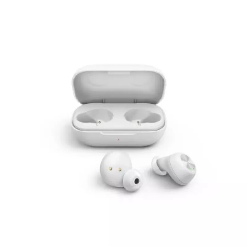 Hama WEAR7701W auriculares inalámbricos in-ear llamadas/música Bluetooth blanco