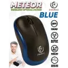 Ratón óptico inalámbrico Rebeltec METEOR azul RBLMYS00048 USB