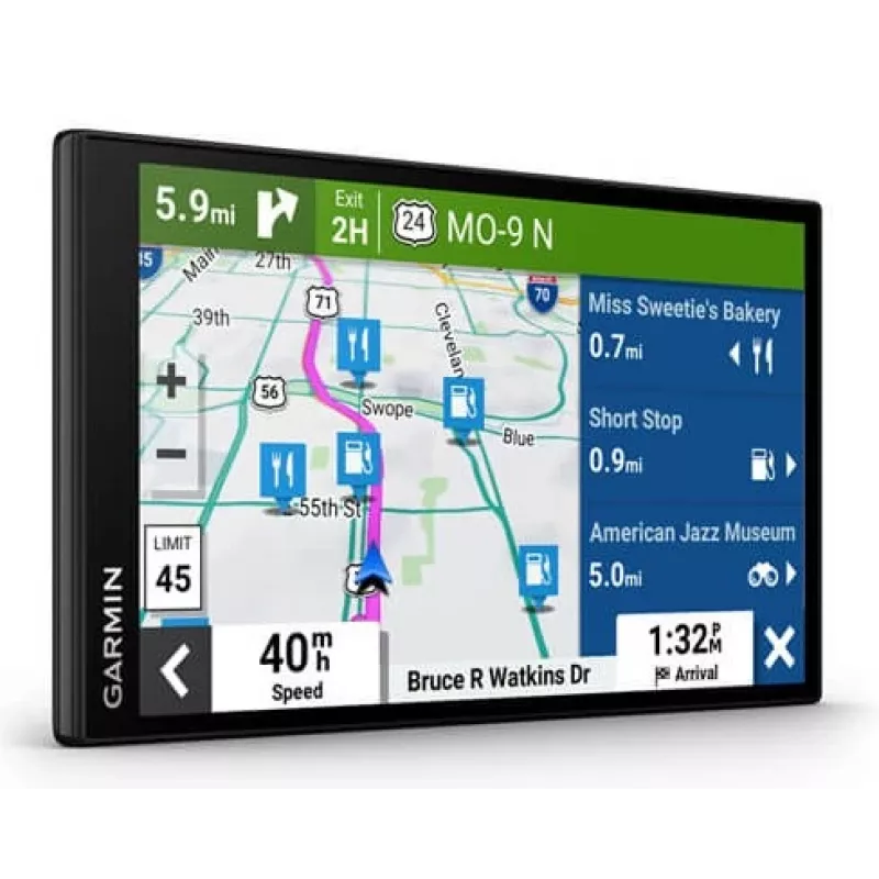 Navegador para coche Garmin DriveSmart 76, fijo, pantalla táctil TFT de 17,8 cm (7"), 239,6 g, negro (EU MT-D)