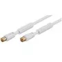 Cable coaxial Value 11.99.4472 blanco