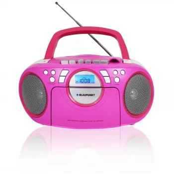 Radio con reproductor de casetes CD/MP3/USB