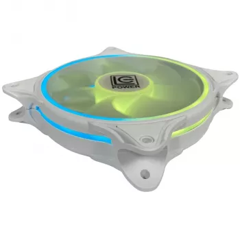 LC-Power LC-CF-120-ARGB-W Ventilador para caja de 120mm ARGB – Blanco