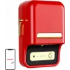 Impresora de etiquetas NIIMBOT B21S roja — impresora térmica Bluetooth compacta, 50 mm de ancho de impresión, 60 mm/s, batería de 1200 mAh