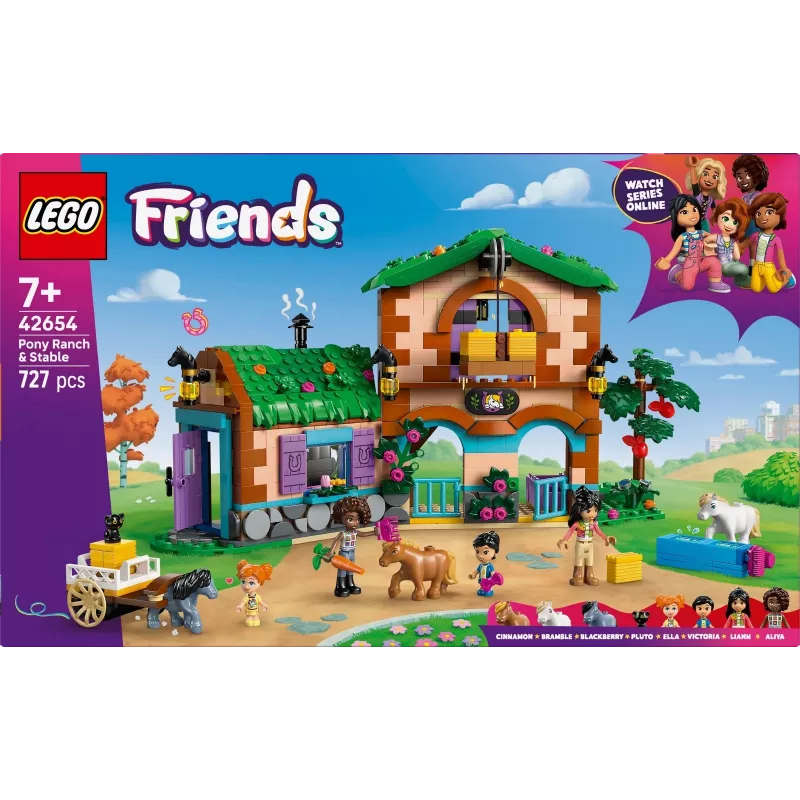 LEGO Friends 42654 Rancho de ponis y establo