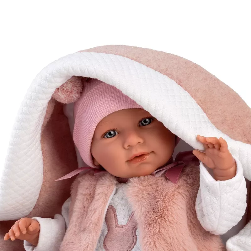 Llorens Mimi Rosa 42 cm — Llorens 74012, vinilo y textil, extremidades articuladas