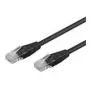 Wentronic Goobay Cable patch CAT 6, U/UTP, negro, 7,5 m - mezcla de cobre CCA (68686)