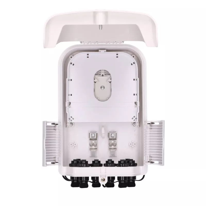 Unidad de terminación de fibra óptica Extralink Amaris 8 hilos blanco PVC
