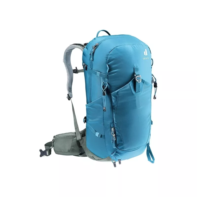 Mochila de senderismo Deuter Trail Pro 33 wave-ivy