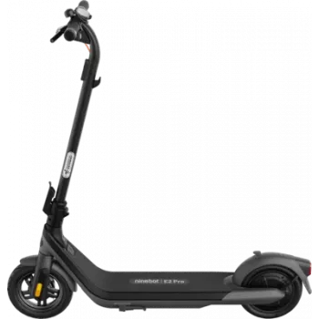 Ninebot by Segway E2 Pro, Patinete clásico, Gris, 20 km/h, 100 kg, Unisex, 16 años