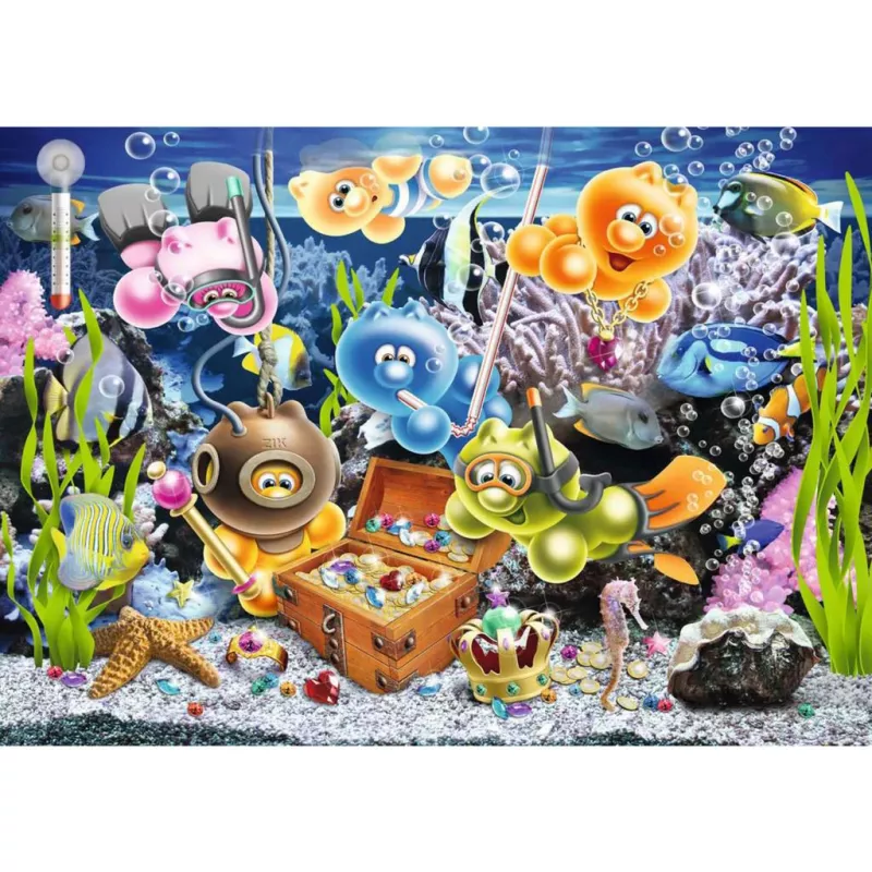 Ravensburger Puzzle 12001427 – 1000 piezas, dibujos animados, recomendado a partir de 14 años