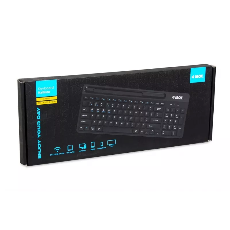 IBOX Kallisto BT/2.4GHZ teclado inalámbrico