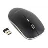 Ratón USB OPTICAL WRL Negro/SILENT MUSW-4BS-01 GEMBIRD