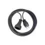 Brennenstuhl 1165010015 Cable de plástico de calidad 2 m H05VV-F 3G1,5, negro (1165010015)
