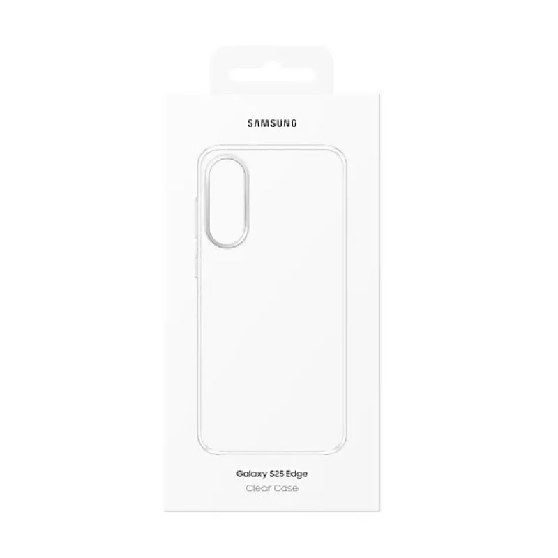 Samsung EF-QS937CTEGWW Clear Case funda para Galaxy S25 Edge, transparente