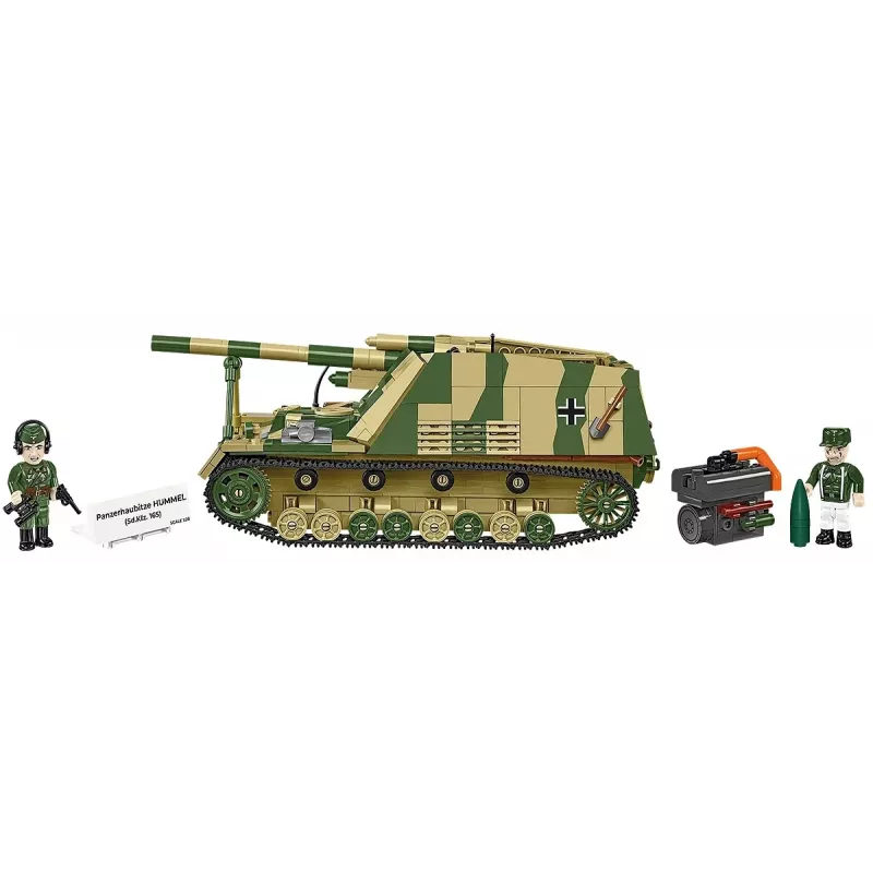 Set de construcción Cobi Panzerhaubitze Hummel 1118 piezas maqueta