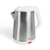Jata JEHA1723 hervidor eléctrico, 2 l, 1500 W, acero inoxidable, blanco