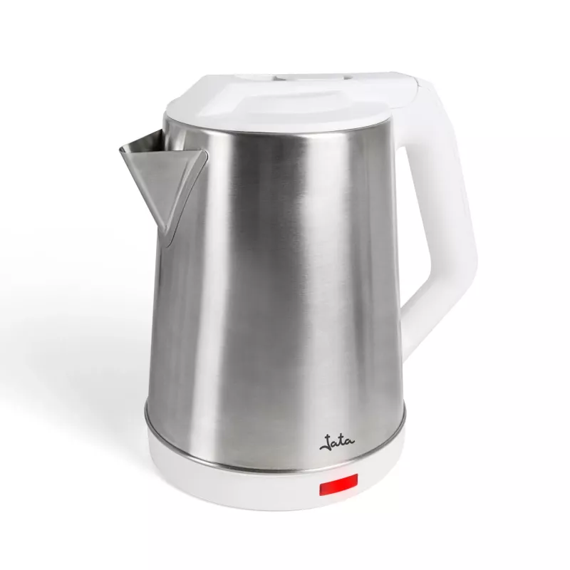 Jata JEHA1723 hervidor eléctrico, 2 l, 1500 W, acero inoxidable, blanco