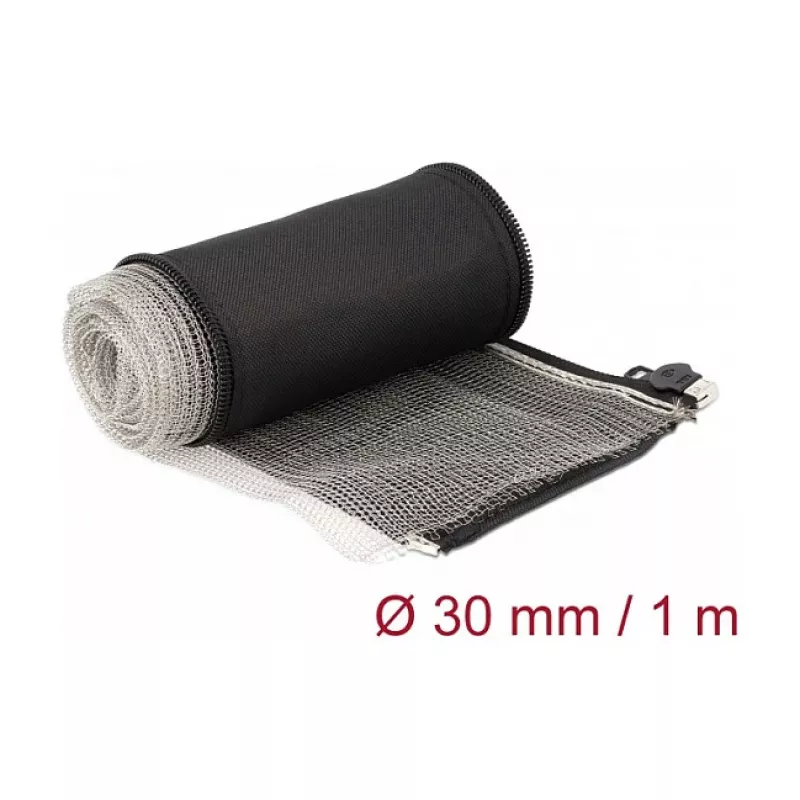 Funda trenzada apantallada EMI DeLOCK 20848