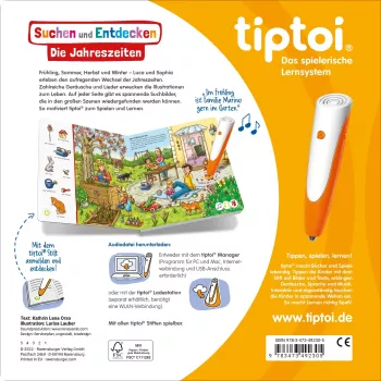 tiptoi Suchen und Entdecken: Die Jahreszeiten, libro educativo