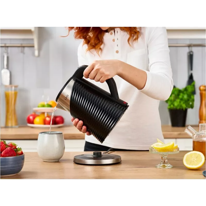 Hervidor eléctrico LAFE 1,8 l 2200 W Elegant negro