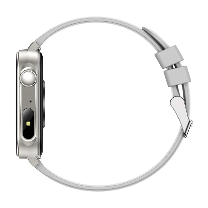 Smartwatch Colmi P80 plateado – smartwatch compacto Colmi P80, carcasa plateada