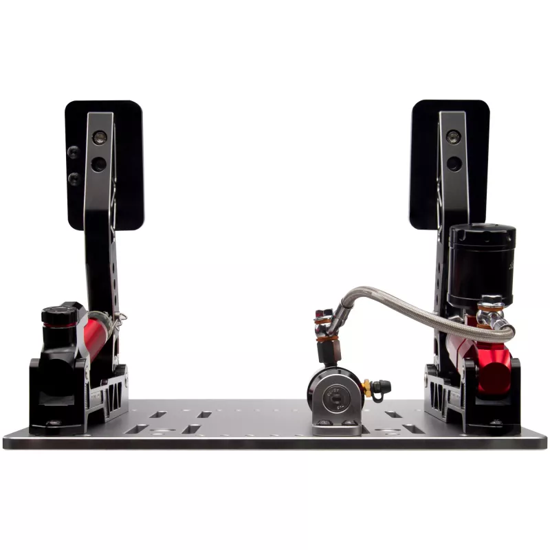 Simagic P2000 Hydraulic juego de 2 pedales, 100KG Loadcell - Crimson Edition