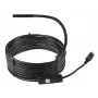 Endoscopio USB MEDIA-TECH ENDOSCOPE 66° CMOS, 640x480 30fps, IP67, 6 LEDs, imán y gancho