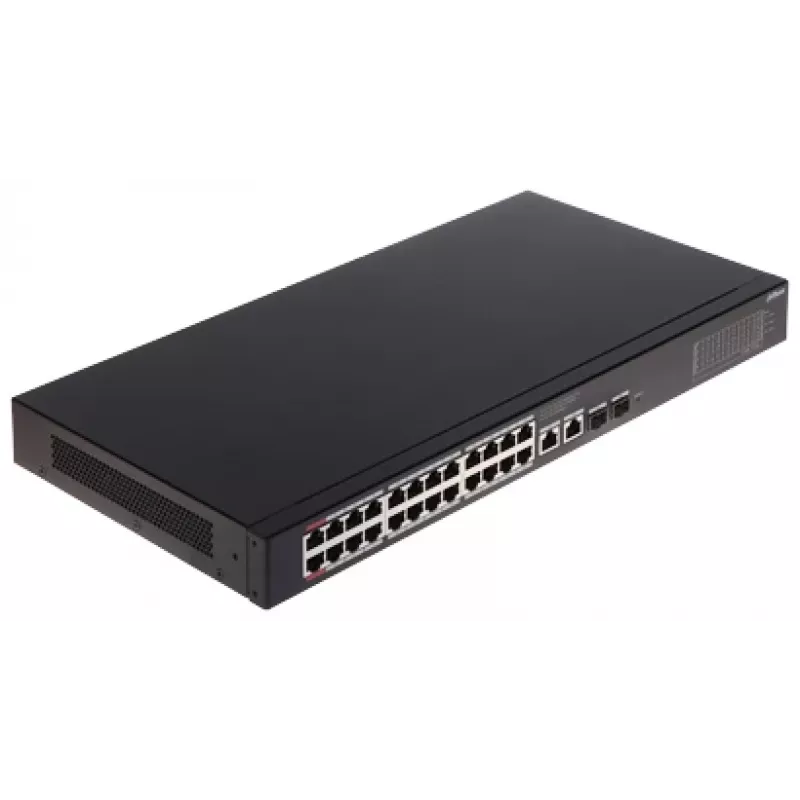 Dahua Technology CS4228-24GT-375 Managed L2 Gigabit Ethernet (10/100/1000) Power over Ethernet (PoE) negro